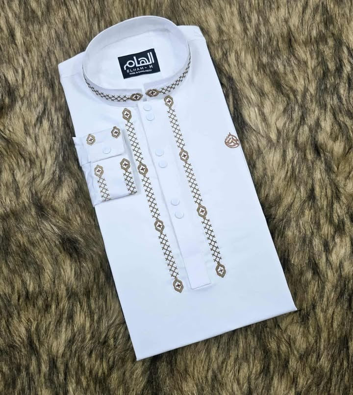 শাটিন কটন  6 বাটন